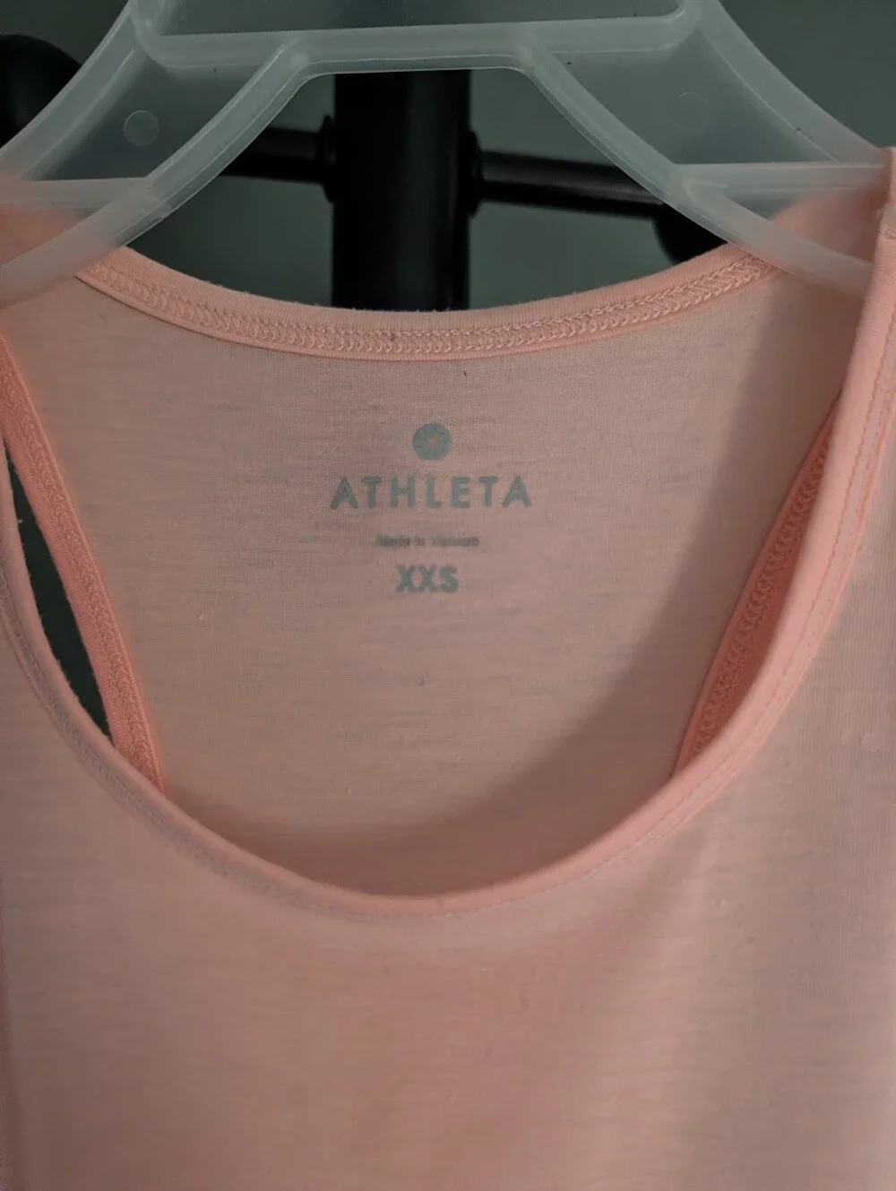 Athleta Soft Orange Scoop Neck Tank